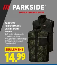 PARKSIDE PERFORMANCE Gilet de travail homme