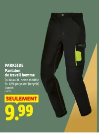 PARKSIDE Pantalon de travail homme