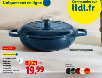 SILVERCREST® Sauteuse en fonte Premium