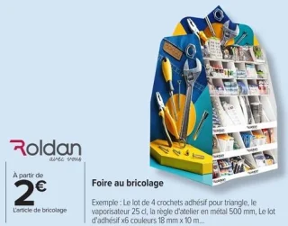 Foire au bricolage Roldan