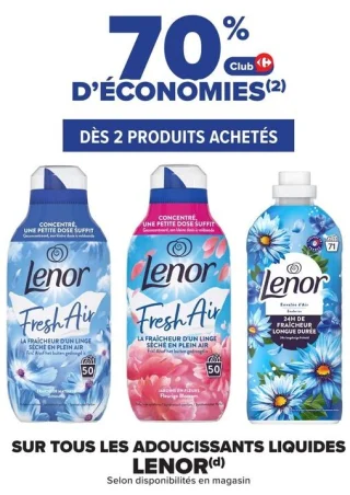 Adoucissant liquide Lenor