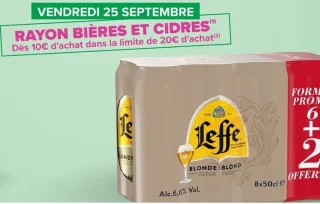 Bière blonde Leffe Blonde