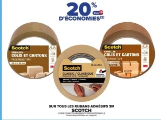 Rubans adhésifs 3M Scotch