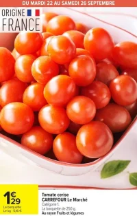 Tomate cerise CARREFOUR Le Marché