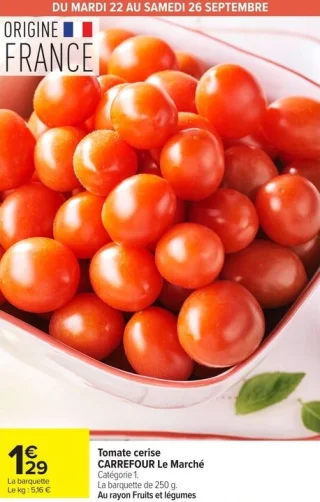 Tomate cerise CARREFOUR Le Marché