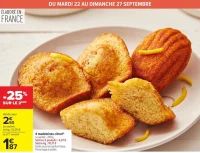 4 madeleines citron