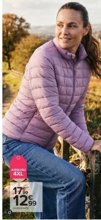 Doudoune légère femme Tex