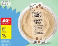 Tartinables Extra ATELIER DE BLINI Houmous, Tzatziki ou Ktipiti