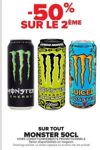 Boisson énergisante Monster