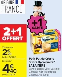 Petit Pot de Crème "Offre Découverte" La Laitière