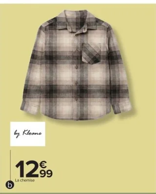 Chemise garçon Tex by Kloane