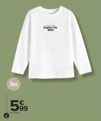 T-shirt garçon Tex