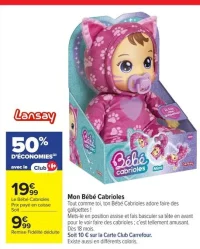 Mon Bébé Cabrioles Lansay