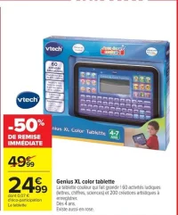 vtech Genius XL color tablette