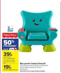 Fisher-Price Mon premier fauteuil interactif
