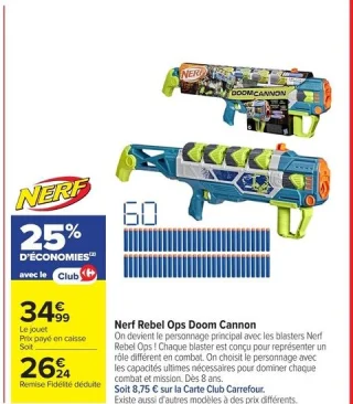 Nerf Rebel Ops Doom Cannon