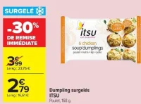 Dumpling surgelés Itsu