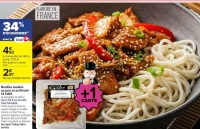 Nouilles sautées au porc et au Kimchi LE CHEF