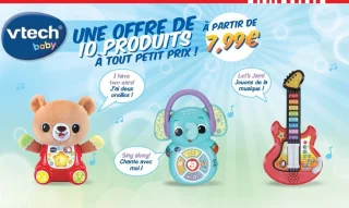 Sélection de jouets Vtech Baby