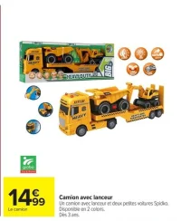 Camion avec lanceur Spidko globo Toy & Game