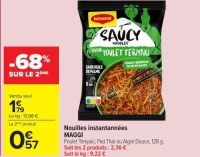 Nouilles instantanées MAGGI Saucy Noodles