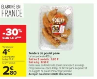 Tenders de poulet