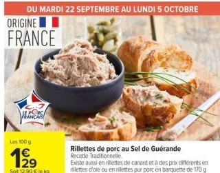Rillettes de porc au Sel de Guérande