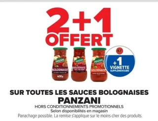 Panzani Sauces Bolognaises