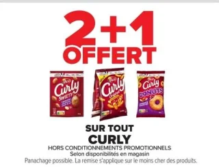 Curly Biscuits Salés