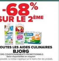 Aides culinaires Bjorg