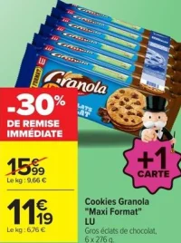 LU Cookies Granola "Maxi Format"
