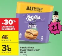Milka Biscuits Choco Pause "Maxi Format"
