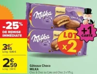 Milka Gâteaux Choco