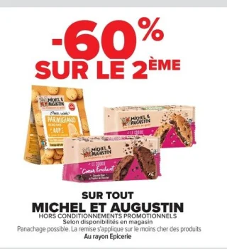Biscuits et cookies Michel et Augustin