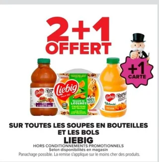 Soupes en bouteilles et bols Liebig