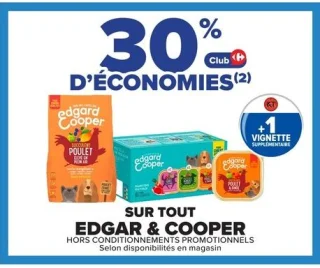 Alimentation pour chiens et chats Edgar & Cooper