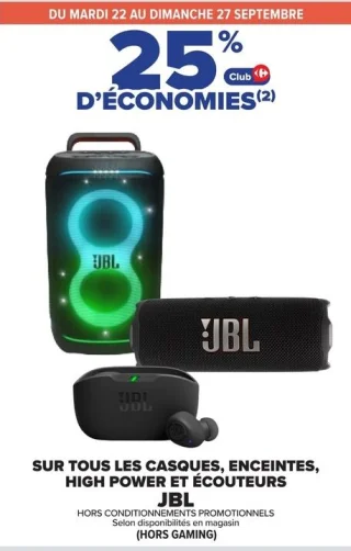 JBL - Casques, enceintes, high power et écouteurs