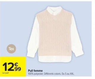 Pull femme