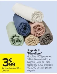 Linge de lit "Microfibre" Tex Home