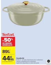 Cocotte Air Tefal