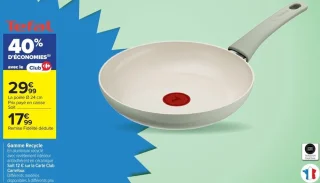 La poêle Ø 24 cm Tefal Gamme Recycle