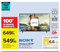 Téléviseur LED 4K* Sony K55S35B.CEI