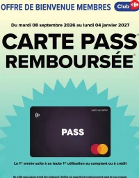 Carte PASS Carrefour Banque et Assurance