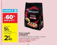 Gyoza surgelés Ajinomoto