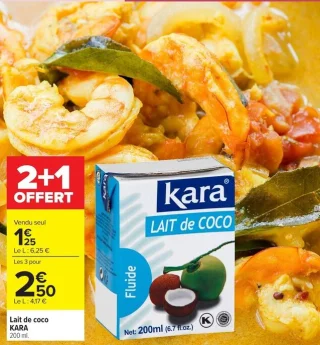 Lait de coco Kara