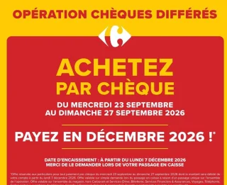 ACHETEZ PAR CHEQUE