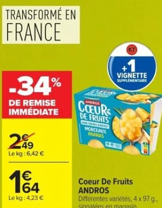Coeur De Fruits ANDROS