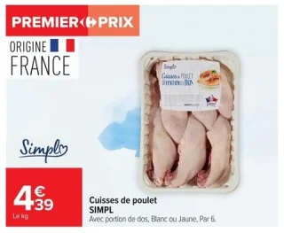 Cuisses de poulet SIMPL