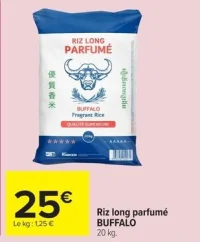 Riz long parfumé BUFFALO