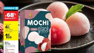Mochi MEI ASIA (Litchi, Coco, Chocolat, Sakura ou Citron Yuzu)